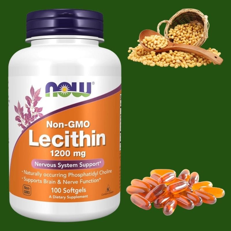 სოიოს ლეციტინი (Soy Lecithin) — მეხსიერებისა და ნერვული სისტემის მხარდაჭერა, ანტიოქსიდანტური ეფექტით | Soy Lecithin — Memory & Nervous System Support with Antioxidant Benefits | ამერიკული მწვანე აფთიაქი