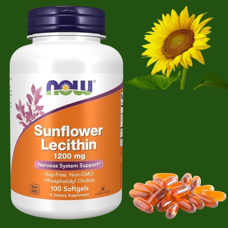 Sunflower Lecithin (მზესუმზირის ლეციტინი) — ღვიძლის ჯანმრთელობის მხარდაჭერა და ნაღვლის ბუნებრივი ცირკულაციის სტიმულირება | ძლიერი ანტიოქსიდანტური ეფექტი - ამერიკული მწვანე აფთიაქი