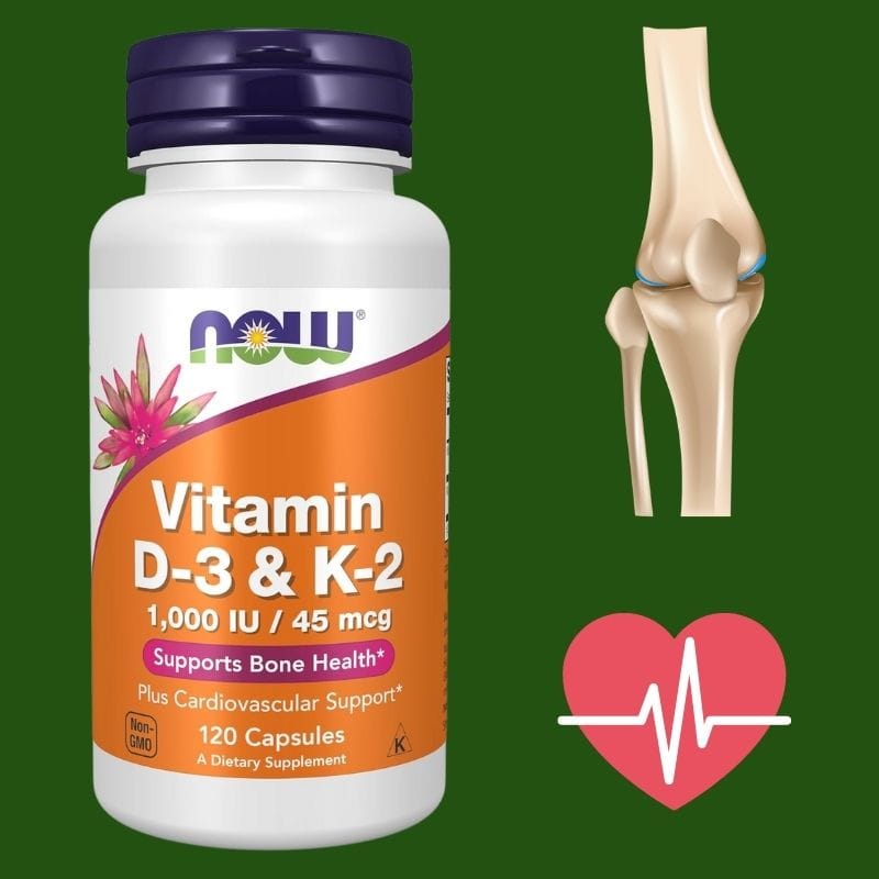 "ვიტამინები D3 და K2 (Vitamin D3 + K2) – იმუნური სისტემის, ძვლების და გულ-სისხლძარღვთა ჯანმრთელობის მხარდაჭერისთვის – ამერიკული მწვანე აფთიაქი"