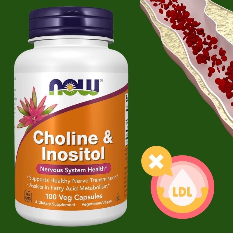 ქოლინი და ინოზიტოლი (Choline & Inositol) — ჰორმონალური ბალანსის, ღვიძლის ფუნქციის და ცხიმოვანი მეტაბოლიზმის ბუნებრივი მხარდაჭერა — ამერიკული მწვანე აფთიაქი