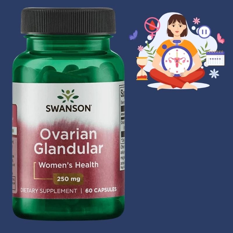 „Ovarian Glandular – ქალის ჰორმონალური ბალანსისა და საკვერცხის ფუნქციის ბუნებრივი მხარდამჭერი დანამატი აშშ-დან | ამერიკული მწვანე აფთიაქი“