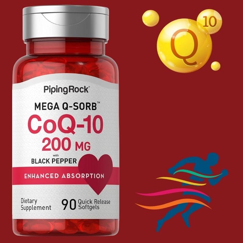 „კოენზიმ Q10 (Coenzyme Q10) - 200mg — ენერგიის და ტონუსის გამაძლიერებელი ბუნებრივი საშუალება | ამერიკული მწვანე აფთიაქი“