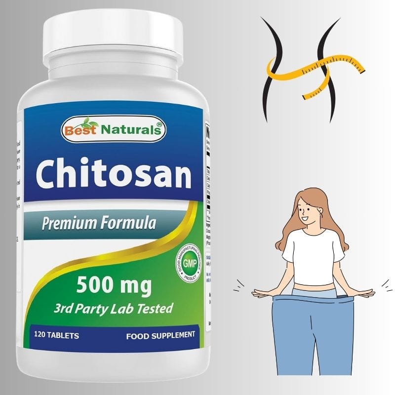 ხიტოზანი (Chitosan) — ცხიმის შეწოვის დაბლოკვა და წონის კლების ბუნებრივი მხარდაჭერა — ამერიკული მწვანე აფთიაქი