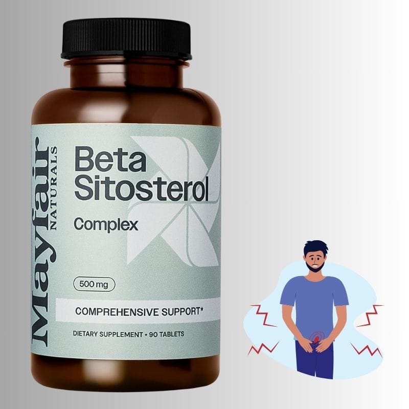 ბეტა-სიტოსტეროლის კომპლექსი (Beta Sitosterol) — პროსტატის ჯანმრთელობის ბუნებრივი მხარდაჭერა და შარდვის დისკომფორტის შემცირება მამაკაცებისთვის | Beta Sitosterol Complex — Natural Prostate Health & Urinary Comfort Support for Men | ამერიკული მწვანე აფთიაქი
